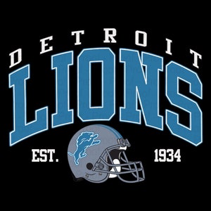 Detroit Lions Football 1930 NFL SVG Digital Cricut File