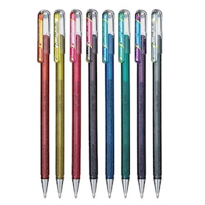 Pentel Hybrid metallic 1.0 color pen set of 4/7/8