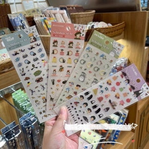 totoro, kiki's delivery, spirited away, Castle in the sky-stickers uit Japan