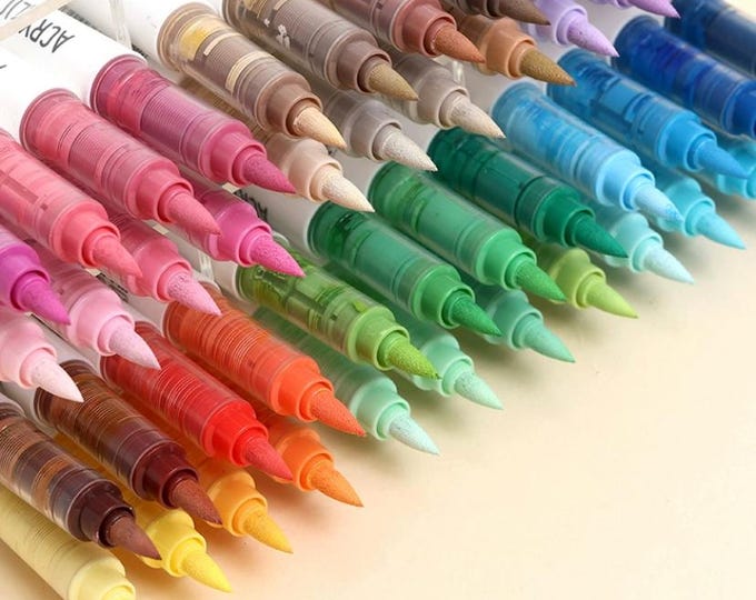 Languo 9 acrylic painter marker set
