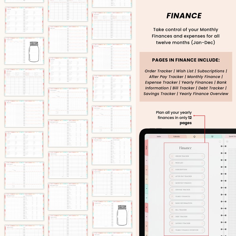 Ultimate All in One Digital Planner, 2024 Good Notes Planner ...
