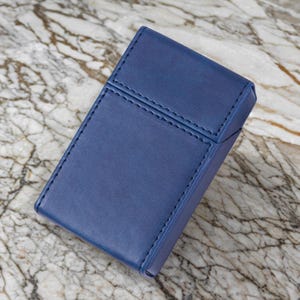 Portasigarette personalizzato, regalo per fumatori, scatola per sigarette personalizzata, sigaro, portasigarette in pelle, regalo per lui