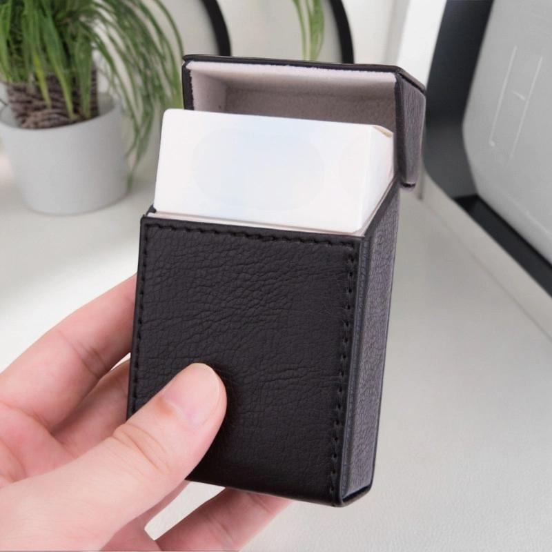 Personalisierte Zigarettenspitze, Zigarettenetui Geschenk für Raucher, benutzerdefinierte Zigarettenschachtel, Zigarre, Zigarettenetui aus Leder, Geschenk für ihn