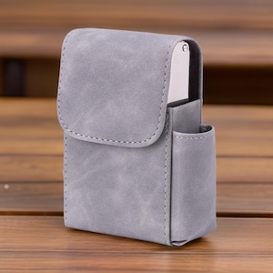 Portasigarette personalizzato, regalo per fumatori, scatola per sigarette personalizzata, sigaro, portasigarette in pelle, regalo per lui