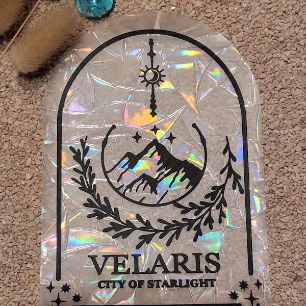 Suncatcher Acotar Inspiration, Velaris City of Starlight, Realm of the Seven Courts