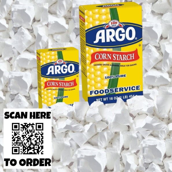 Crunchy Argo Cornstarch Mini Chunks Crumbles sample Pack 2oz Etsy