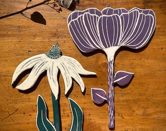 Ceramic Wall Art, Handmade Illustration, Ceramic Wall Decor, Home Decor