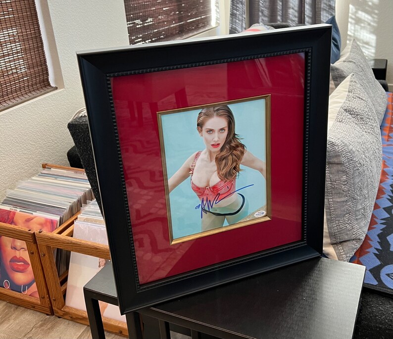 Alison Brie Signed 8” X 10” Photo With COA and Custom Frame. 1 of 1. - Etsy