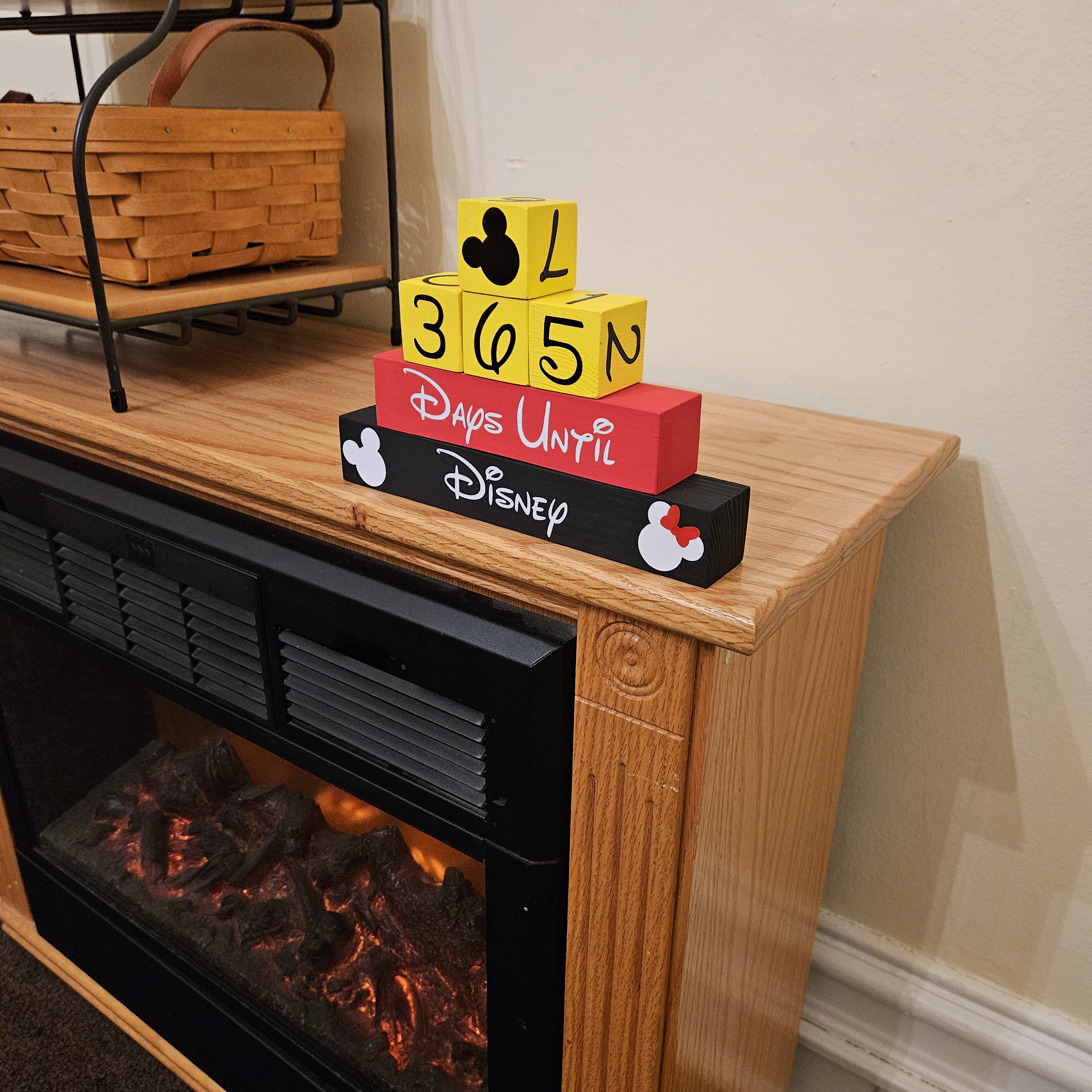 365 Day Disney Countdown Blocks - Etsy