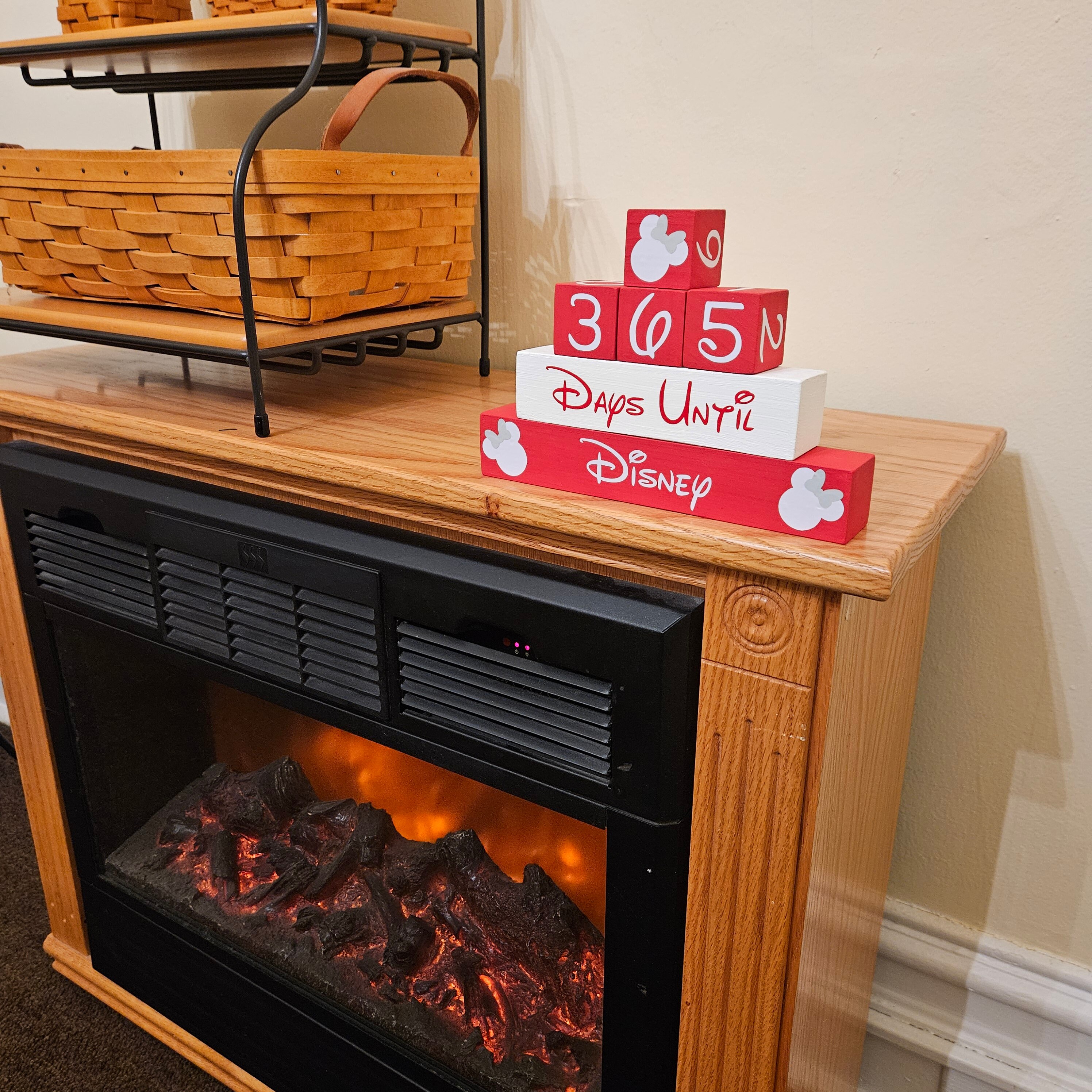 365 Day Disney Countdown Blocks - Etsy