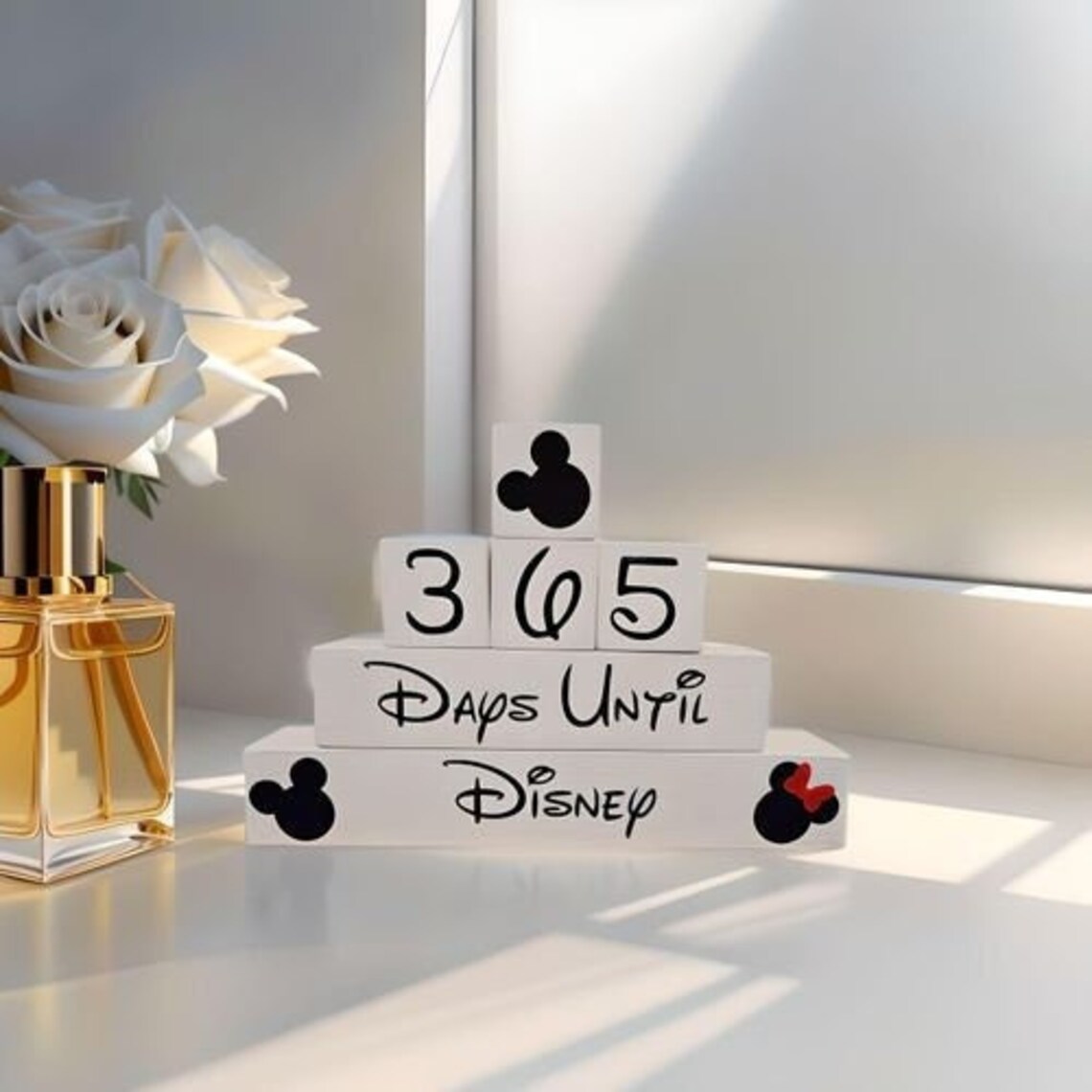 365 Day Disney Countdown Blocks - Etsy