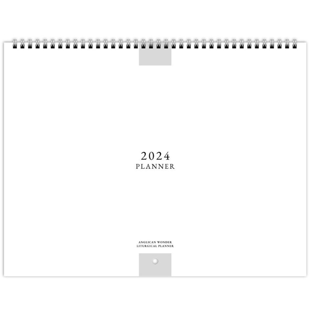 Printed Anglican Liturgical Calendar 2024 Etsy UK