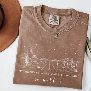 If The Stars Were Made To Worship Svg, Christian Shirt Svg, Bible Verse Shirt Design, Faith Shirt Svg, Religious Svg, Christian Gifts Women