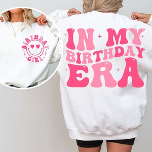 In meinem Birthday Era Geburtstagskind Geburtstagsgeschenk, Geburtstagsparty Geburtstagsgeschenk, Mädchen Geburtstag, Retro Geburtstag, Geburtstagsgeschenk, Geburtstagsgeschenk
