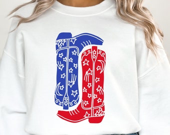 American Cowgirl SVG, Western 4th of July Svg Png, Western Png, 4th of July Svg, Western America Svg, American Flag Svg, Donald Trump