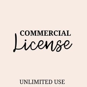 SVG/PNG Commercial License, Unlimited Use