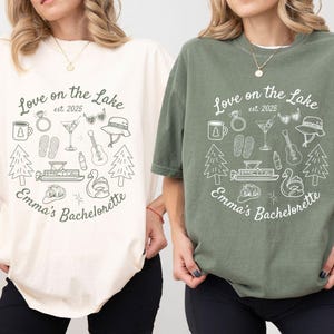 Liebe auf dem See Bachelorette Shirt, Benutzerdefinierte See Bachelorette Shirts, Lager Bachelorette Shirt, See Bachelorette Shirts, Junggesellinnenabschied