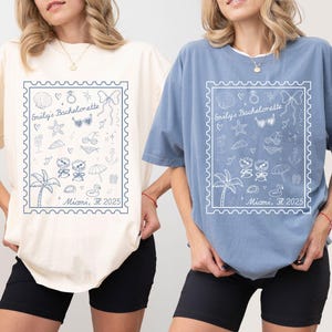 Strand Bachelorette Shirts PNG, Küsten Bachelorette Shirt, Strand Bachelorette Party, Strand Brautparty Geschenke, individuelles Bachelorette Shirt