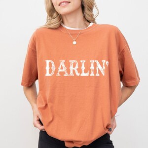 Darlin' Shirt, Darlin' Png, Cowgirl Shirt, Western Cowgirl Shirt, Southern Shirt, Western T Shirt, Gift For Her, Country Girl Shirt, Cowgirl