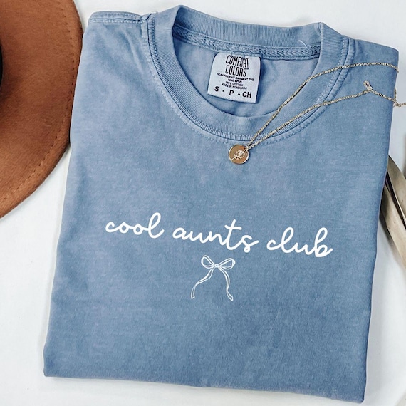 Cool Aunts Club Shirt, Cool Aunt Png, Cool Aunts Shirt, New Aunt Gift, Pregnancy Announcement, Future Aunt Gifts, Gift for Aunts, Aunt Png
