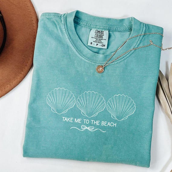 Meet Me When At The Beach, SeaShell Shirt PNG, Beach Png, Beach T-Shirt, Ocean Lover Gift, Summer Shirt Png, Summer Vibes Png, Preppy Summer