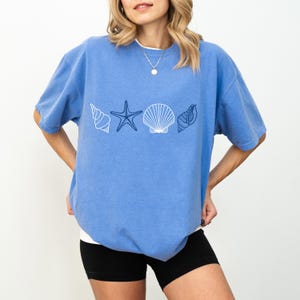 SeaShell Shirt PNG, Beach Png, Beach T-Shirt, Ocean Lover Gift, Summer Shirt Png, Summer Vibes Png, SeaShell T-Shirt, Beach Summer Shirt