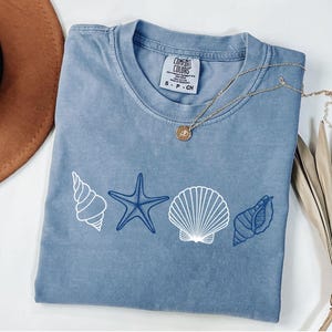 Muschel-Shirt PNG, Strand-Svg Png, Strand-Shirt, Ozean-Liebhaber-Geschenk, Sommer-Shirt Png, Sommer-Vibes Png, Muschel-T-Shirt, Strand-Sommer-Shirt