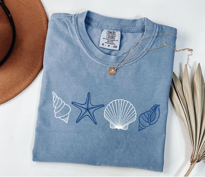 SeaShell Shirt PNG, Beach Svg Png, Beach Shirt, Ocean Lover Gift, Summer Shirt Png, Summer Vibes Png, SeaShell T-Shirt, Beach Summer Shir