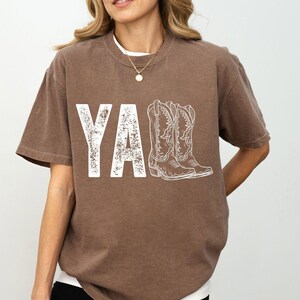 Y'all Cowboy Boots Png Svg, Western Shirt, Western Design, Western Png, Cowboy Shirt, Western Women Shirt, Western Cowgirl Shirt, Yall Shirt