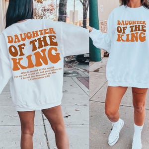 Hija del rey PNG, camiseta cristiana Svg, sudadera cristiana, fe Svg, Jesús Svg, versículo bíblico Svg, camiseta de Jesús, camiseta religiosa Png