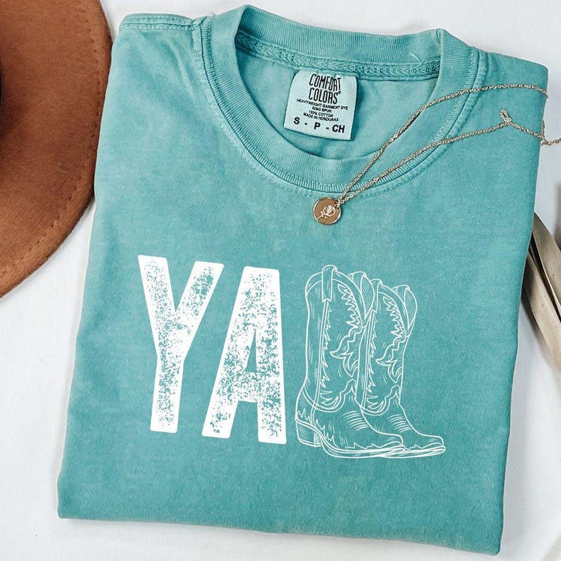 Y'all Cowboy Boots Png Svg, Western Shirt, Western Design, Western Png, Cowboy Shirt, Western Women Shirt, Western Cowgirl Shirt, Yall Shirt