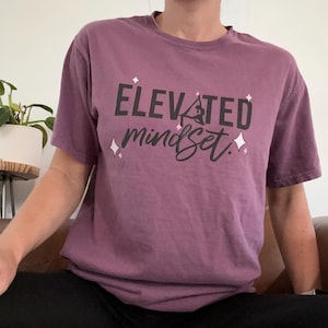 Aerial Acrobats T-Shirt Aerialist Aesthetic Elevated Mindset Shirt Performing Arts Dancers Tee Aerial Gift Silks Hammock Gymnastics Gear