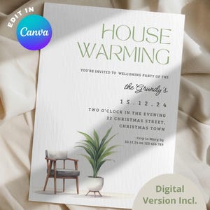 House Warming Invitation, House Warming Party Invite, House Warming Invite, Housewarming, New Home Invitation
