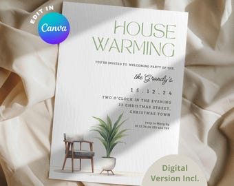 Hauseinweihung Einladung, Hauseinweihung Party einladen, Hauseinweihung einladen, Housewarming, neues Zuhause Einladung