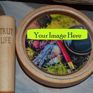 Turkey call with personal picture | turkey hunting call | personalized turkey pot call | custom turkey call