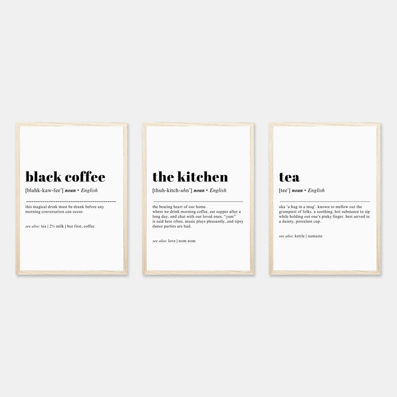 Tea Definition Print, Matcha Set, Tea Infuser, Fukien Tea, Genshin Tea