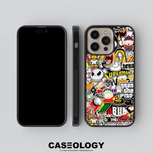 Cartoon Network Print Soft Silicone Matt Case For Apple iPhone and Samsung  Galaxy