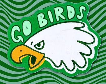 Go Birds Philadelphia Eagles Sticker