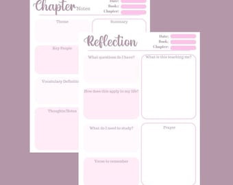 Bible Study Summary, Bible Study Notes
