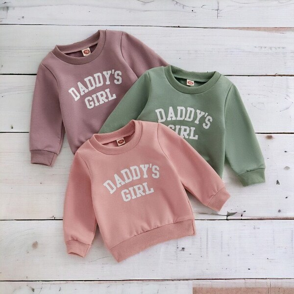 Daddy’s Girl Jumper | Baby Knitted Jumper | Autumn and Spring Warm Jumpers | Baby Gift | Daddy’s Girl Sweater | Toddler Gift | Daughter Gift