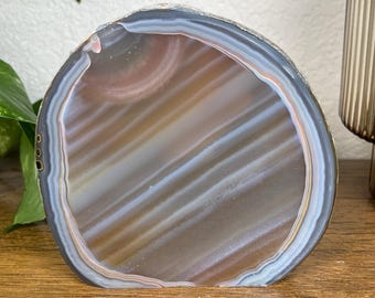 Large Agate Crystal Geode 2lbs 5.1oz - Brazil