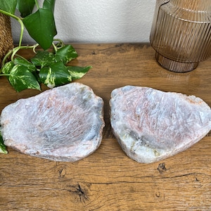 Pink Amethyst Crystal Platter - Brazil - SELECT ONE