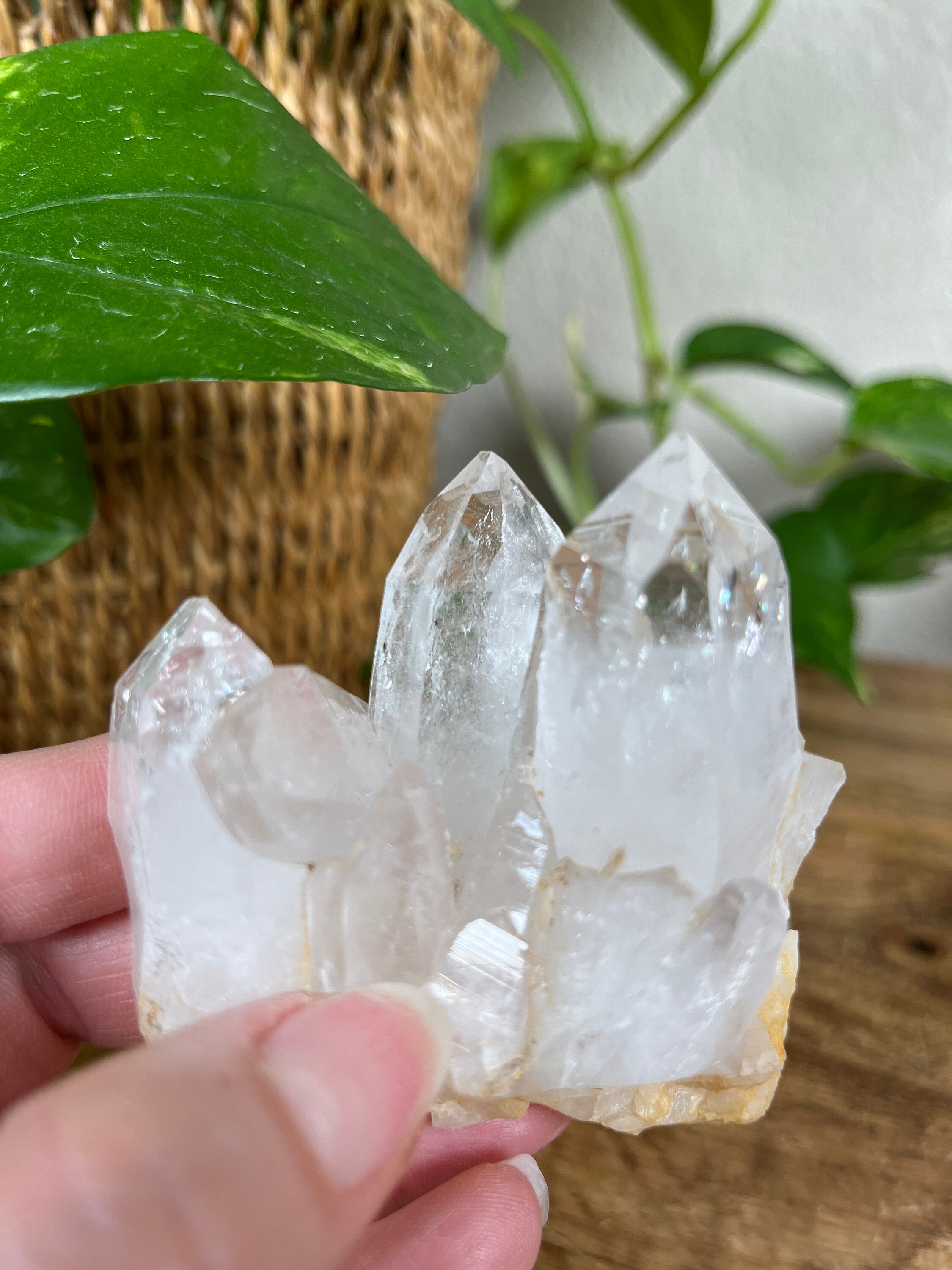 Quartz Crystal Cluster 6.5oz - Tibet