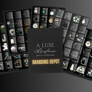 A Luxe Christmas Digital Sticker Book