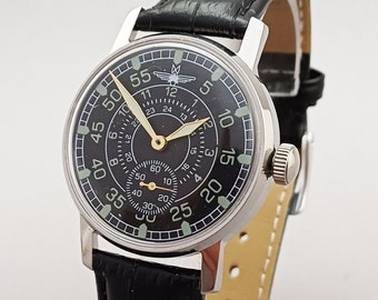 Pobeda Sturmanskie Aviator montre-bracelet mécanique #171 en URSS soviétique vintage