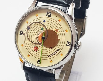 Raketa Copernik Kopernik Copernicus Vintage mechanical Wristwatch #4g