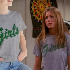 Friends Girls Shirt Friends Merch Rachel Green Clothing Girls T-shir Friends  Shirt Rachel Green Merch Friends TV Show Shirt 