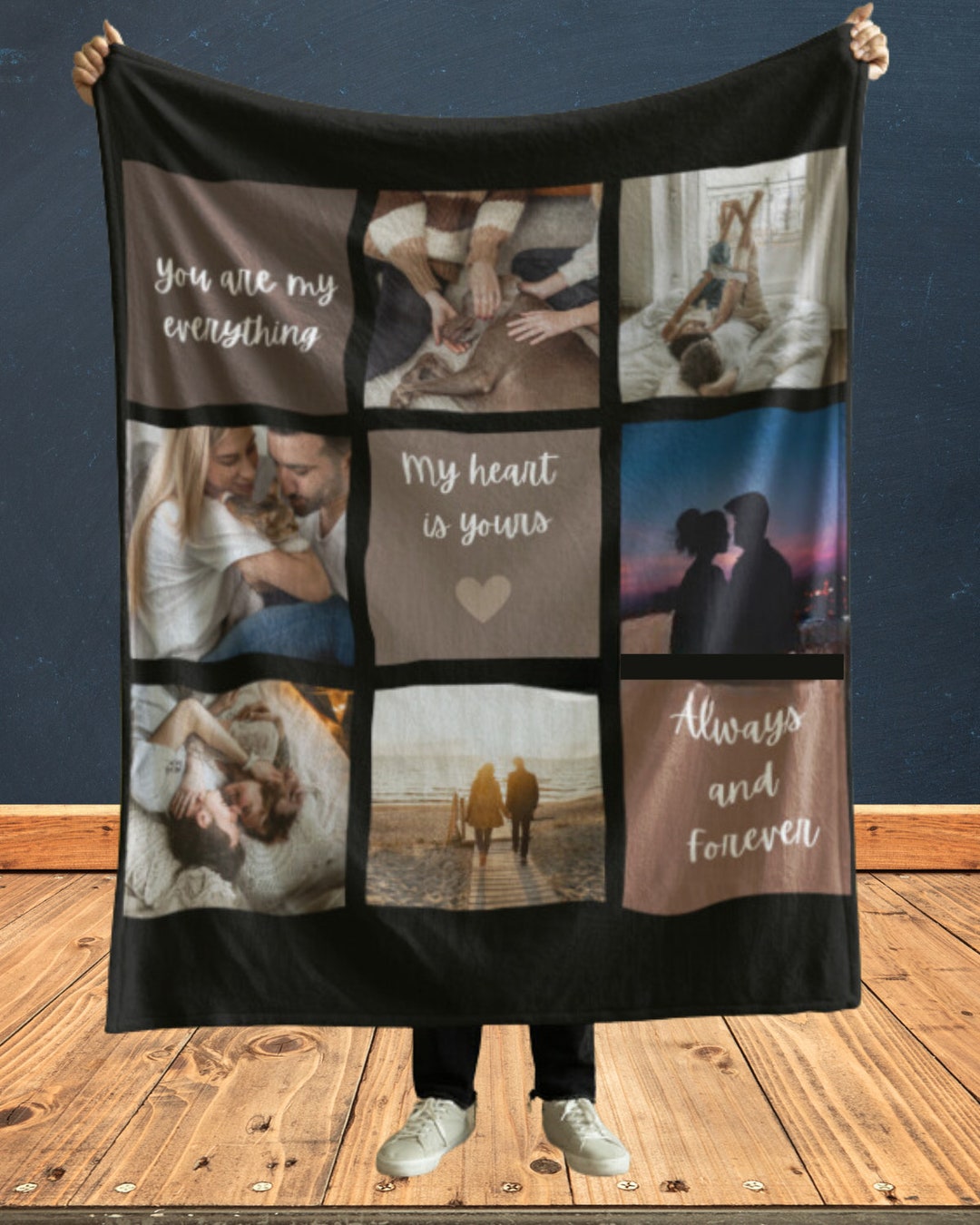 Personalized Custom Blanket, Girl Blanket Gift, Personalized Gift