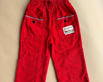 Vintage HealthTex Corduroy Mechanic Pants 2-3T