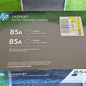 HP LaserJet (Dual Pack) BLACK Toner Print Cartridge CE285D 85A P1102